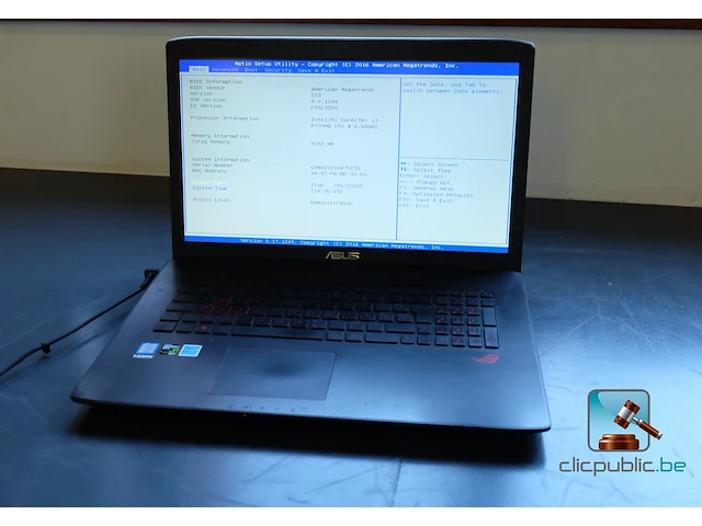 Laptopcomputer - afbeelding 1 van  17