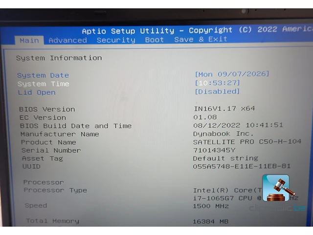 Laptopcomputer - afbeelding 10 van  15