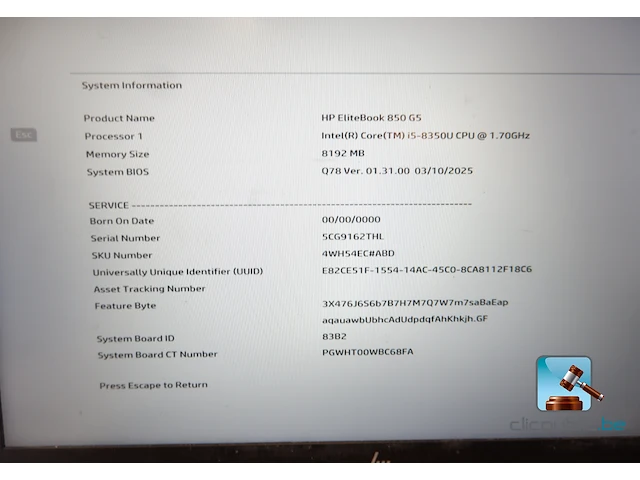 Laptopcomputer - afbeelding 2 van  12