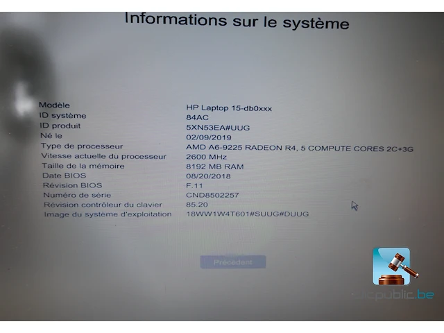Laptopcomputer - afbeelding 12 van  15