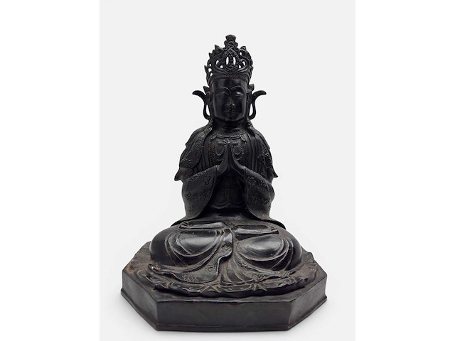 Large antique kwan yin ladakh - afbeelding 3 van  39