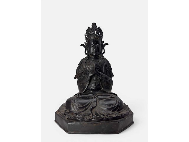 Large antique kwan yin ladakh - afbeelding 11 van  39