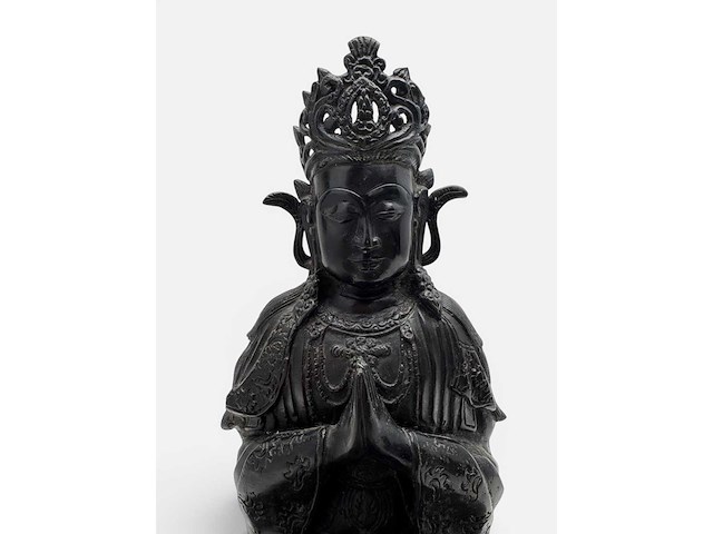 Large antique kwan yin ladakh - afbeelding 2 van  42