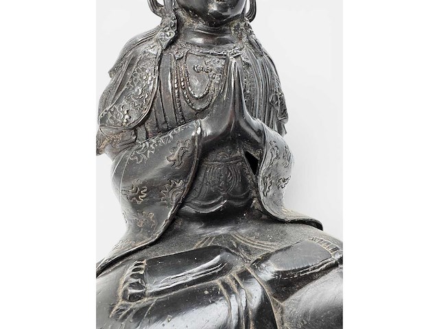 Large antique kwan yin ladakh - afbeelding 13 van  42
