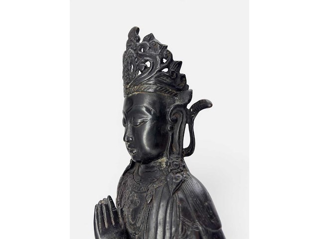 Large antique kwan yin ladakh - afbeelding 18 van  42