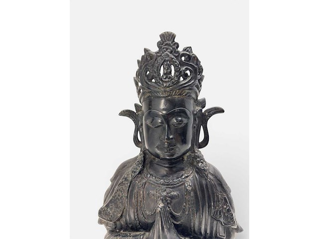 Large antique kwan yin ladakh - afbeelding 19 van  42