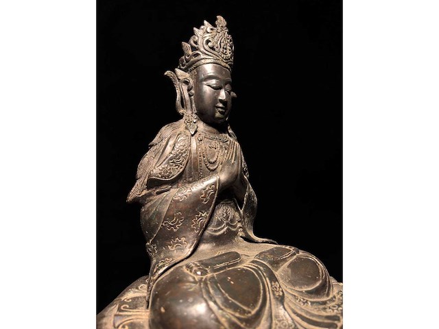Large antique kwan yin ladakh - afbeelding 27 van  42