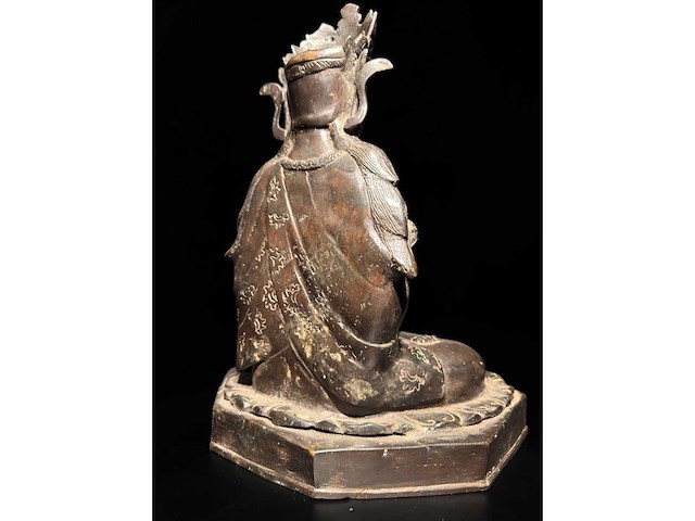 Large antique kwan yin ladakh - afbeelding 30 van  42