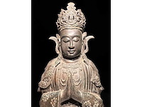 Large antique kwan yin ladakh - afbeelding 35 van  42
