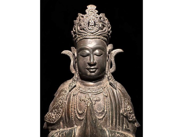 Large antique kwan yin ladakh - afbeelding 37 van  42