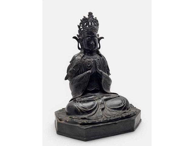 Large antique kwan yin ladakh - afbeelding 38 van  42