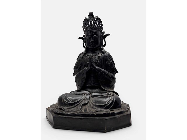 Large antique kwan yin ladakh - afbeelding 40 van  42