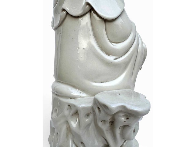 Large dehua blanc de china figure - afbeelding 16 van  61