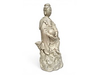 Large dehua blanc de china figure - afbeelding 22 van  61