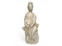 Large dehua blanc de china figure - afbeelding 25 van  61