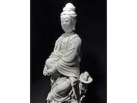 Large dehua blanc de china figure - afbeelding 54 van  61