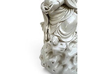 Large dehua blanc de china figure - afbeelding 5 van  51