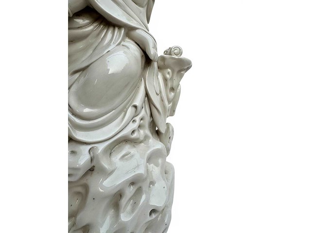 Large dehua blanc de china figure - afbeelding 6 van  51