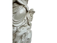 Large dehua blanc de china figure - afbeelding 6 van  51