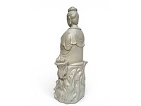 Large dehua blanc de china figure - afbeelding 9 van  51