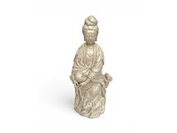 Large dehua blanc de china figure - afbeelding 28 van  51