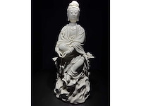 Large dehua blanc de china figure - afbeelding 48 van  51