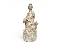 Large dehua blanc de china figure - afbeelding 49 van  51