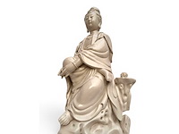 Large dehua blanc de china figure - afbeelding 50 van  51