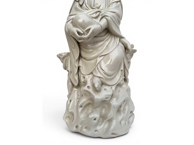 Large dehua blanc de china figure - afbeelding 51 van  51