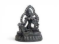 Large green tara 'shyamatara' - afbeelding 1 van  23