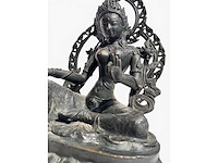 Large green tara 'shyamatara' - afbeelding 7 van  21