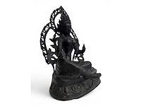 Large green tara 'shyamatara' - afbeelding 17 van  21