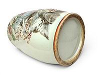 Large 'qianjiang cai' vase lamp - afbeelding 10 van  39