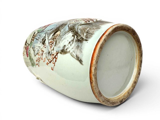 Large 'qianjiang cai' vase lamp - afbeelding 11 van  39