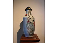 Large 'qianjiang cai' vase lamp - afbeelding 30 van  39