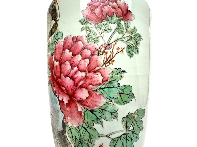 Large 'qianjiang cai' vase lamp - afbeelding 38 van  39