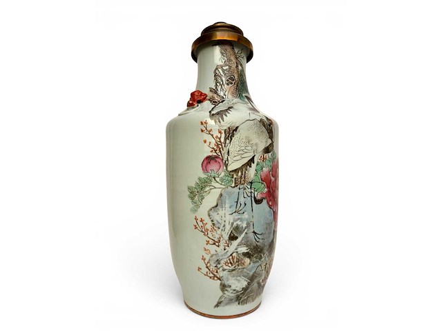 Large 'qianjiang cai' vase lamp - afbeelding 2 van  39