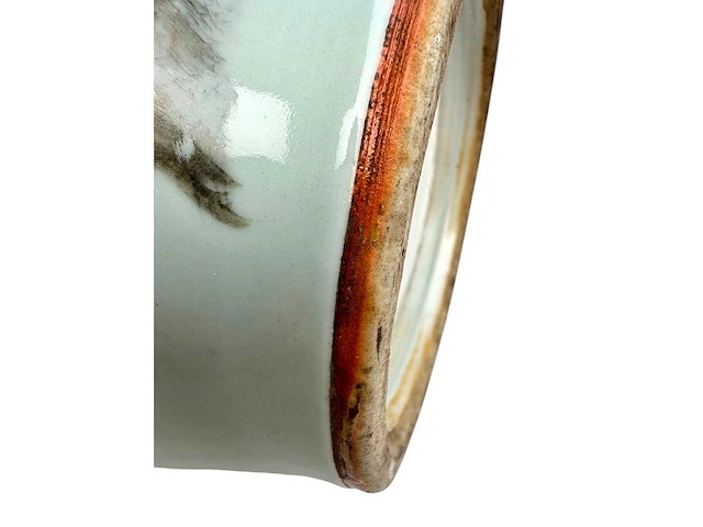 Large 'qianjiang cai' vase lamp - afbeelding 16 van  39