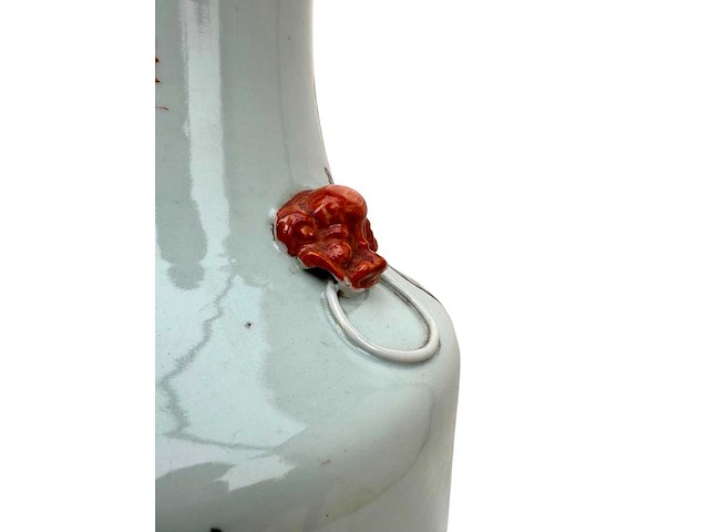 Large 'qianjiang cai' vase lamp - afbeelding 22 van  39