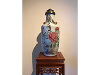 Large 'qianjiang cai' vase lamp - afbeelding 28 van  39