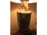 Large 'qianjiang cai' vase lamp - afbeelding 32 van  39