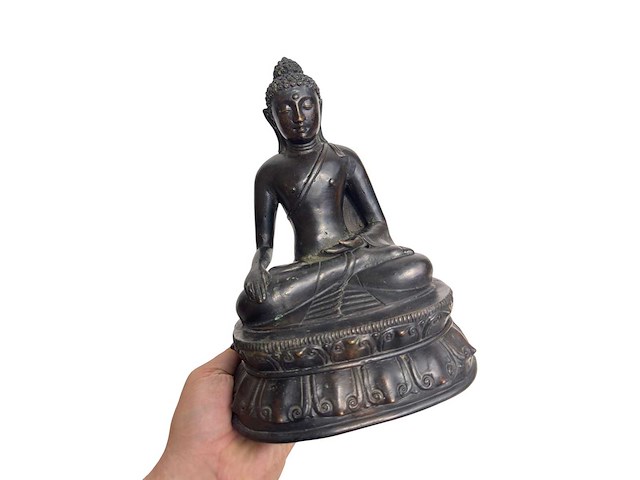 Large seated buddha - afbeelding 14 van  33
