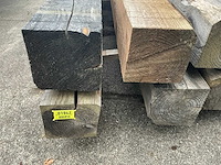 Lariks balk 13x13 cm (11x) - afbeelding 6 van  6