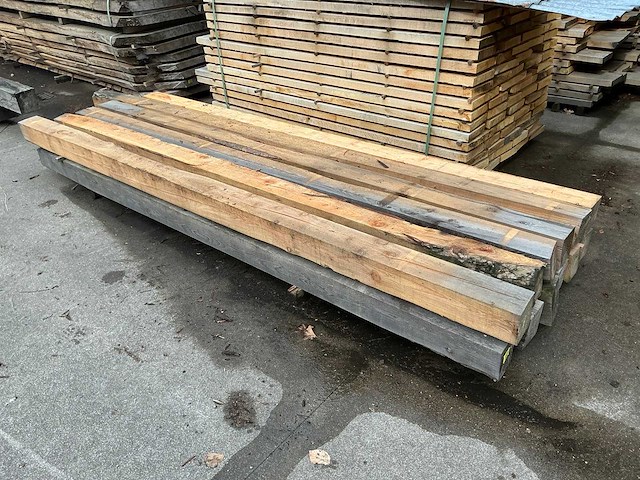 Lariks balk 13x13 cm (12x) - afbeelding 1 van  5