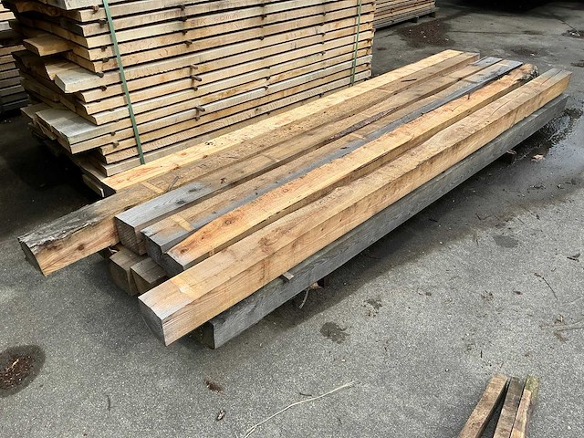 Lariks balk 13x13 cm (12x) - afbeelding 2 van  5