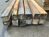 Lariks balk 13x13 cm (12x) - afbeelding 3 van  5