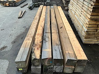 Lariks balk 13x13 cm (12x) - afbeelding 4 van  5