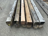 Lariks balk 13x13 cm (12x) - afbeelding 3 van  5