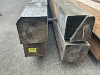 Lariks balk 13x13 cm (12x) - afbeelding 5 van  5