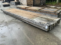 Lariks balk 13x13 cm (14x) - afbeelding 1 van  5